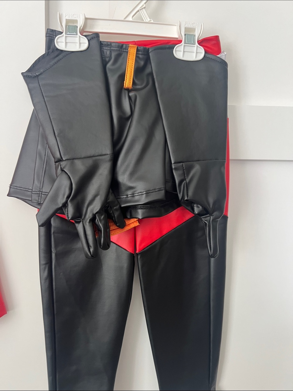 Disney Red and Black Kids Superhero Costume with Incredibles Emblem